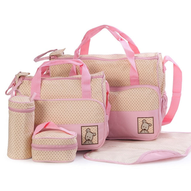 Set of baby bags 5 pieces multi-function