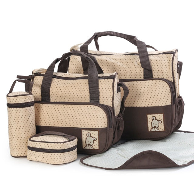 Set of baby bags 5 pieces multi-function