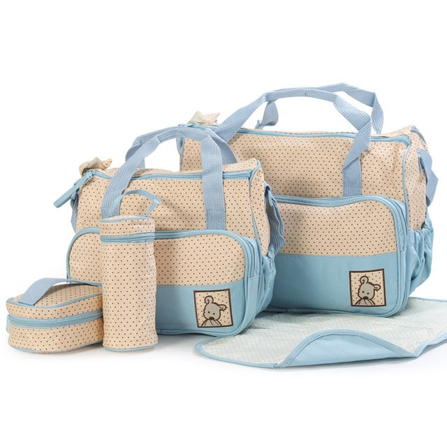 Set of baby bags 5 pieces multi-function