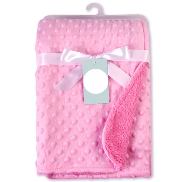 Newborn Baby Thermal Soft Blanket