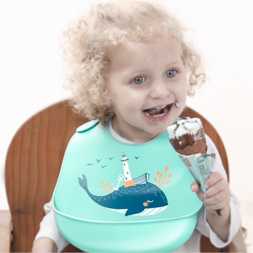 Silicone Kids Bib Waterproof